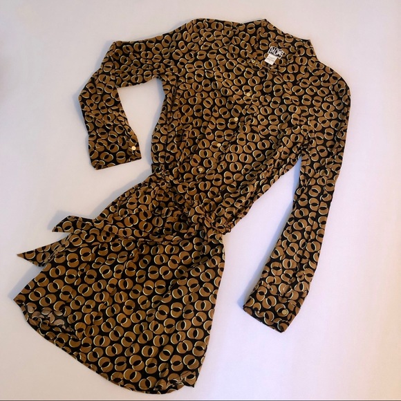 DVF Laney Cord Shirt Dress - Picture 1 of 10